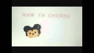 How to create Perler Mickey Inspired Pattern