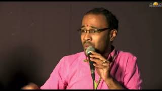 Carnatic Singer Kalyanapuram Aravind Soundararajan Ji Singing In The Presence Of Gurudev