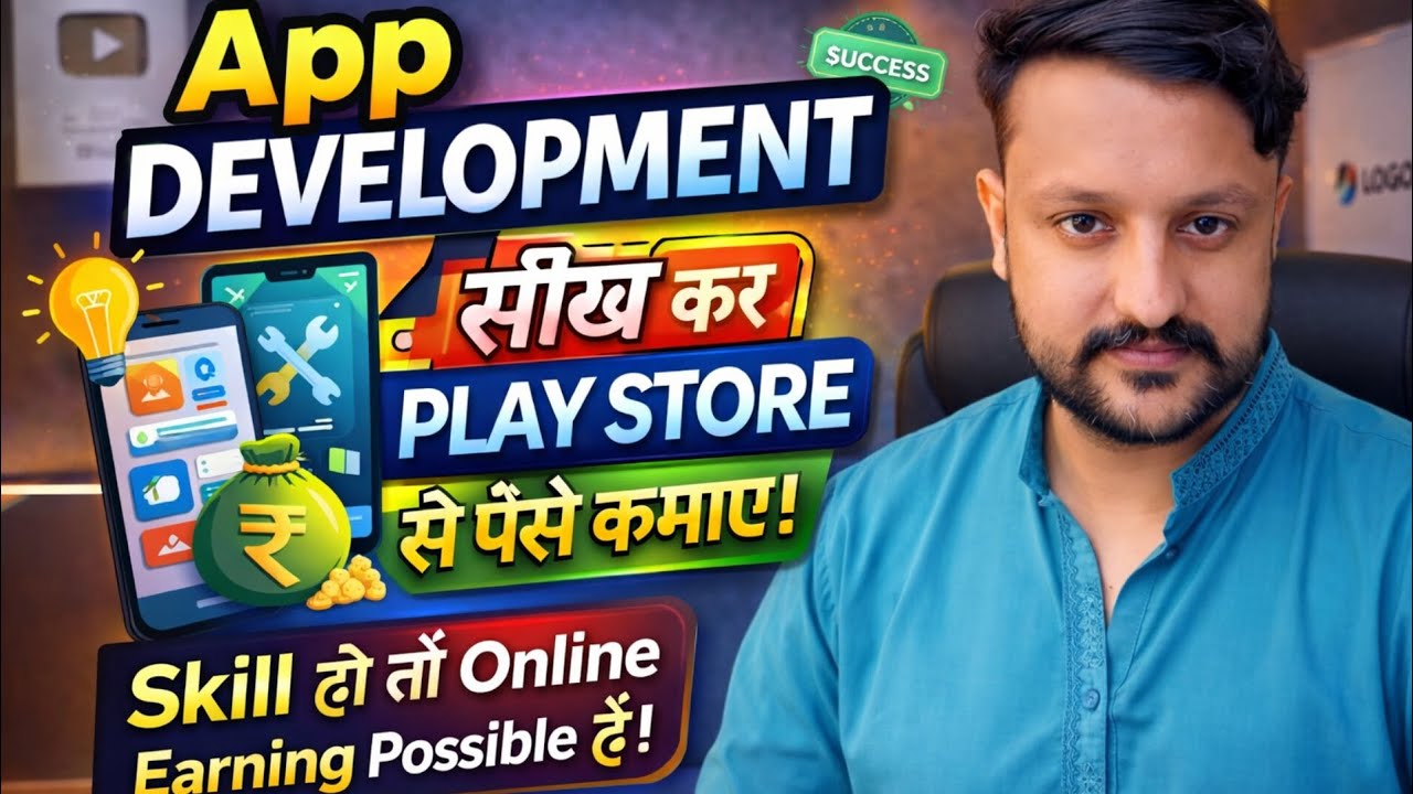 📱 App Development Seekho Aur Play Store Se Paisa Kamao | Complete Roadmap