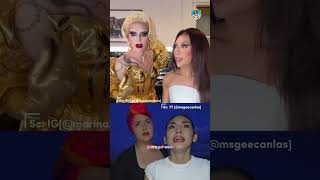 😂 Marina Summers x Sasha Velour | Filipina Transformation Moment 🇵🇭👑| #marinasummers #sashavelour