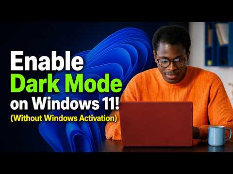 Enable Dark Mode on Windows 11! (Without Windows Activation)