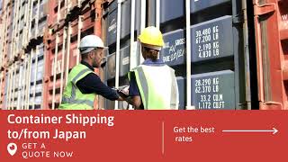 Container Shipping to/from Japan
