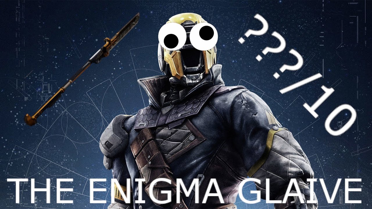 THE GLAIVE IN CRUCIBLE CAN BE GOOD???? Destiny 2 Gun Review - YouTube