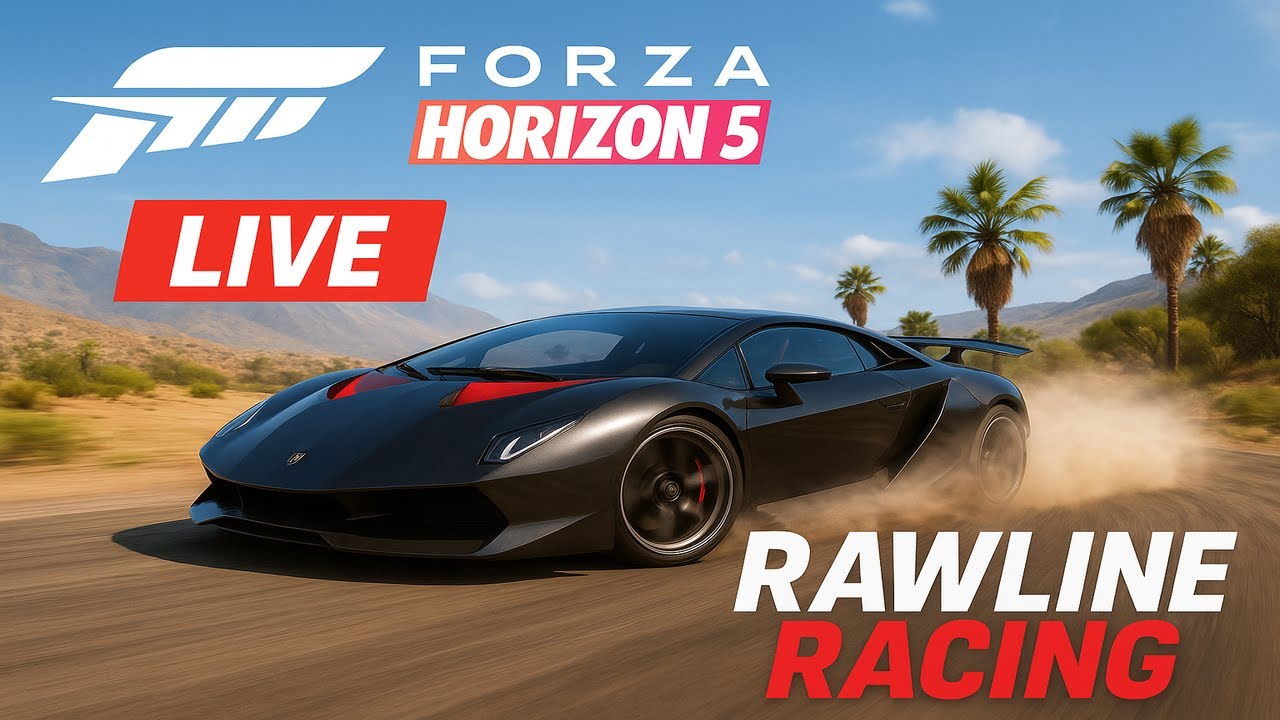 Drifting, Off-roading and Racing In Forza Horizon 5 | Logitech G920 Gameplay | Rawline Racing