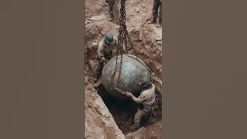 Pyramid Excavation Reveals Spinning Metal Orb No One Can Explain