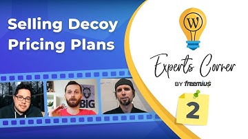 Selling Decoy Pricing Plans for Plugins and Themes - Experts Corner