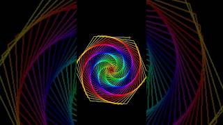 Amazing spiral Design using Python turtle #space #trending #coding #animation #ai #technology #art🌀