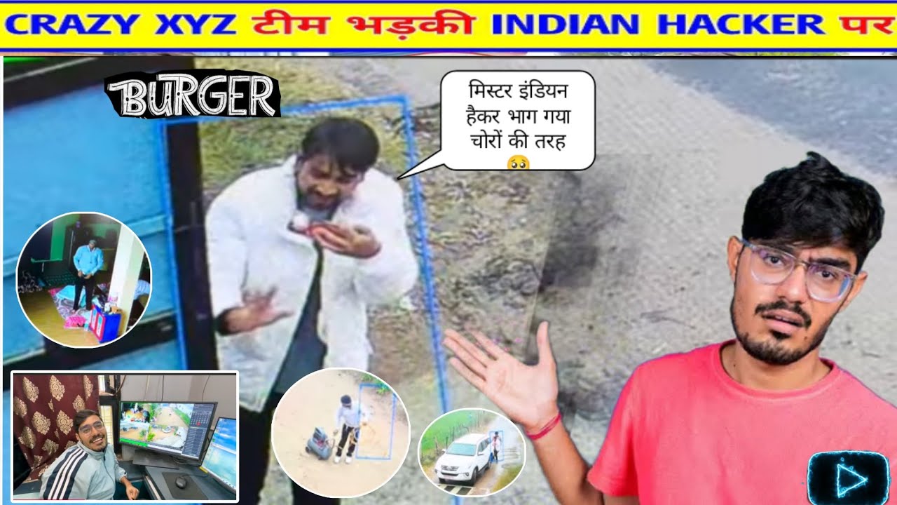 Mr Indian Hacker Crazy xyz prank video 🥺 Mr Indian Hacker Burglar Crazy ...