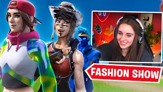 STREAM SNIPING FASHION SHOWS with FAMOUS YOUTUBERS and TROLLING! (SO FUNNY)