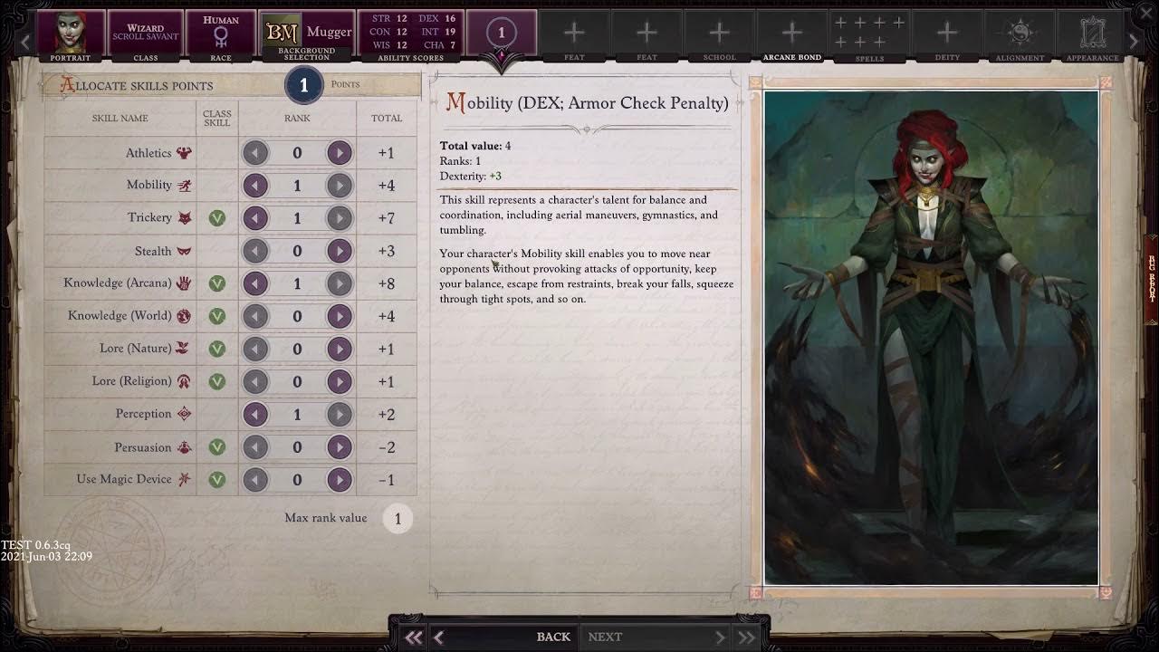 WotR Scroll Savant Arcane Trickster Lich Mythic Path (nikola nesic