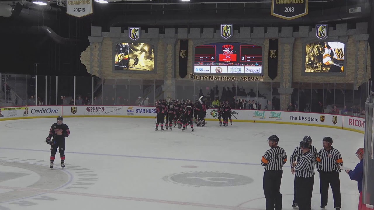 UNLV vs. Arizona D1 Hockey 2/7/2020 YouTube