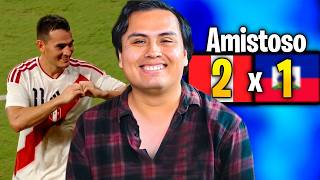 😎PERÚ PAPÁ DE HAITÍ😎RENZO GARCÉS ES EL 9, GOL DE VELEZ Y GRAN PARTIDO DE GRUBER | AMISTOSOS
