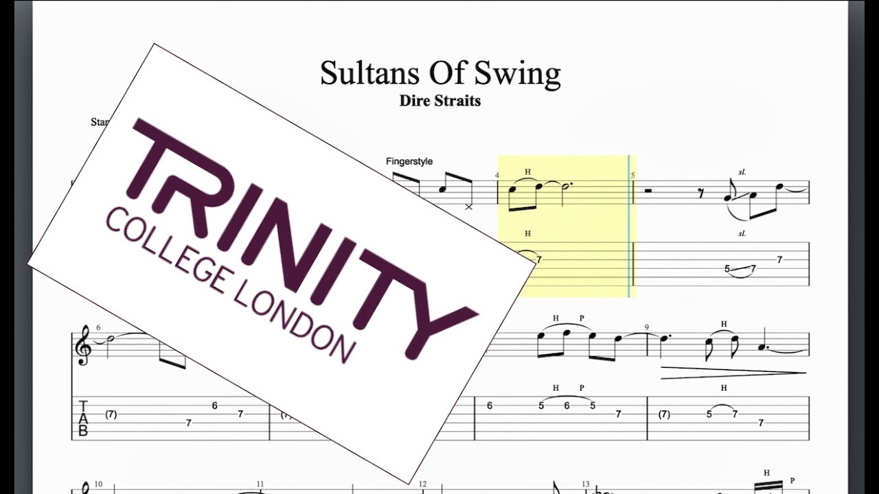 Sultans Of Swing Trinity Grade 7 Guitar Sultans Of Swing Trinity Grade 7 Guitar