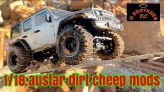 austar ax 8560 1/18 crawler upgrades mods Injora