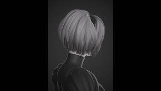 2B | NieR Automata  #3d #3dcharacter #animegirl
