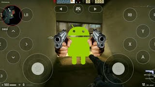 CSGO on Android with Geforce Now - Galaxy S10 - Cloud Gaming screenshot 5