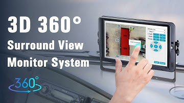3D 360°  Surround View Monitor System