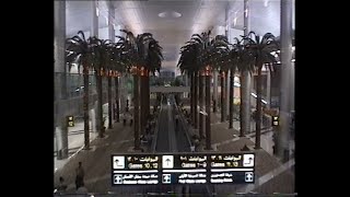 Interior views of Dubai Airport Terminal building UAE June 2000