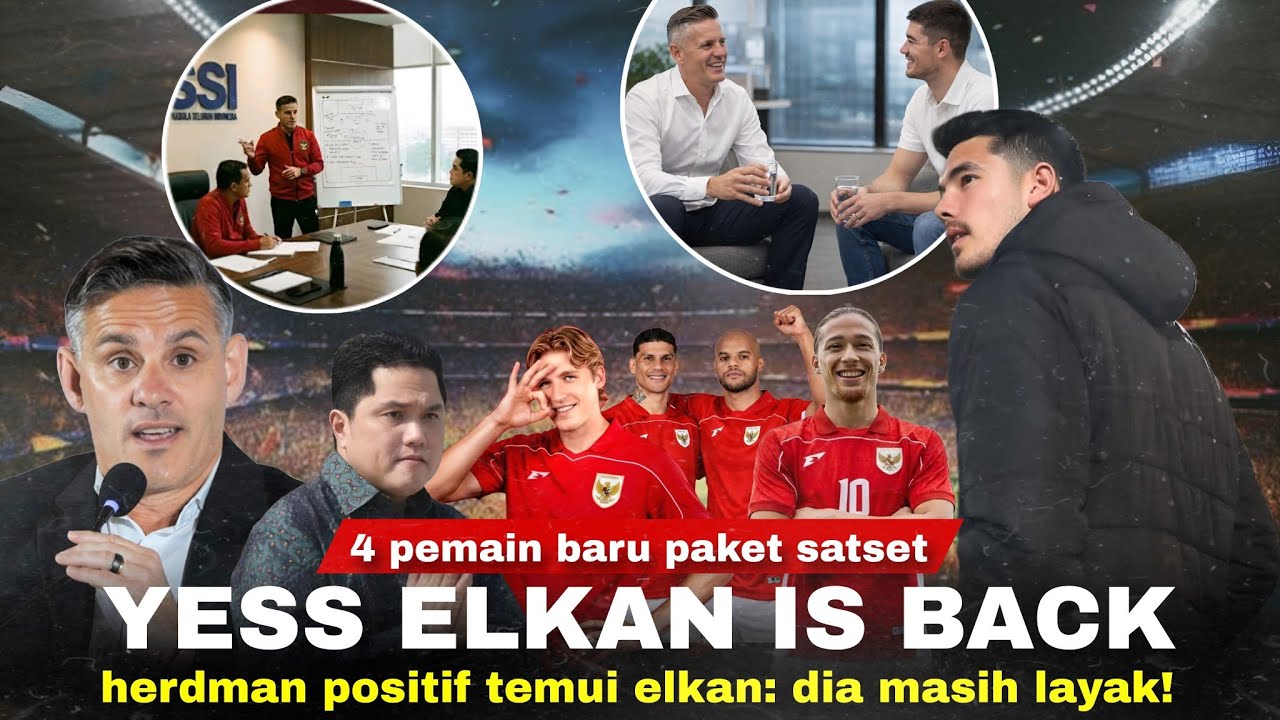 VALID! Herdman Tegas Panggil Elkan Balik, PSSI Ijinkan! 4 Nama Baru Bisa Tampil di FIFA Series & AFF