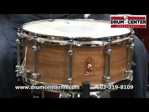 Brady 6.5x14 Spotted Gum Snare Drum - Natural Satin