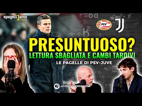 Pagelle Psv Juve: Thiago Motta sbaglia tutto, Di Gregorio migliore e quelle parole a fine partita... - VIDEO 1 Le PAGELLE di PSV Juve: MOTTA sbaglia tutto, DI GREGORIO migliore e quelle PAROLE a fine partita...