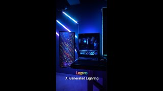 How Lepro AI Generated Lighting Can Transform Your Gaming Setup to the Next Level.