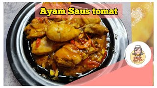 AYAM GORENG SAUS TIRAM PEDAS YANG ENAK ALA ENNY TANGERANG!!!. 