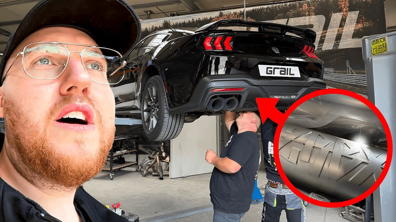 Der MUSTANG kriegt einen NEUEN POTT! BRACHIALER SOUND! (Grail XTREME H-Pipe)