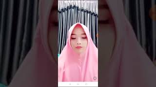 sexy hot Indonesian hijab girl smoking live