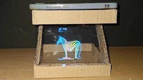 How to make 3D hologram projector at home | diy Science project  making very easy #diy #project 