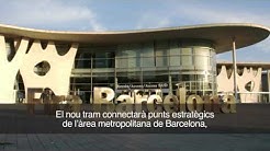Vídeo informatiu sobre el nou tram de la L9 Sud de metro (Aeroport-Zona Universitària)