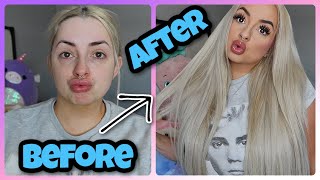 GRWM - New Face, New Hair & Weight *CHIT CHAT*