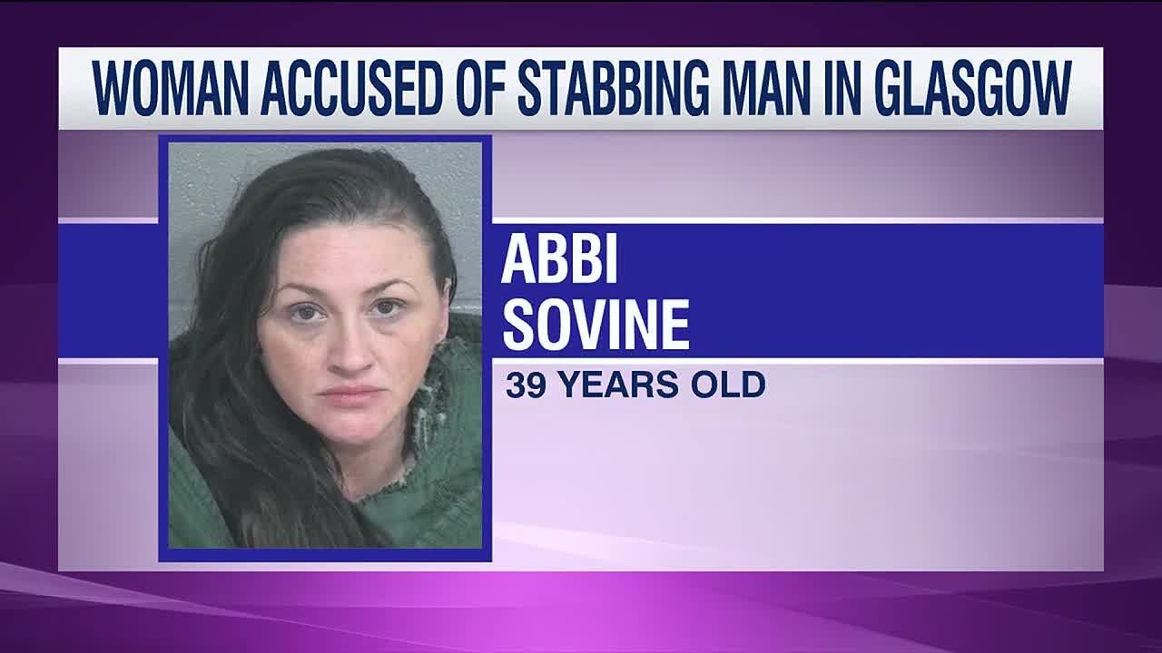 Woman arrested for stabbing man in Glasgow - YouTube