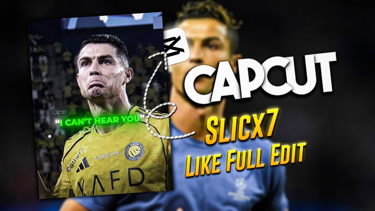 @slicx7 like full football edits tutorial on capcut - YouTube