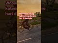 Sore hari ||Twitter merah#automobile #sepedamtbdownhill #cycling #shorts