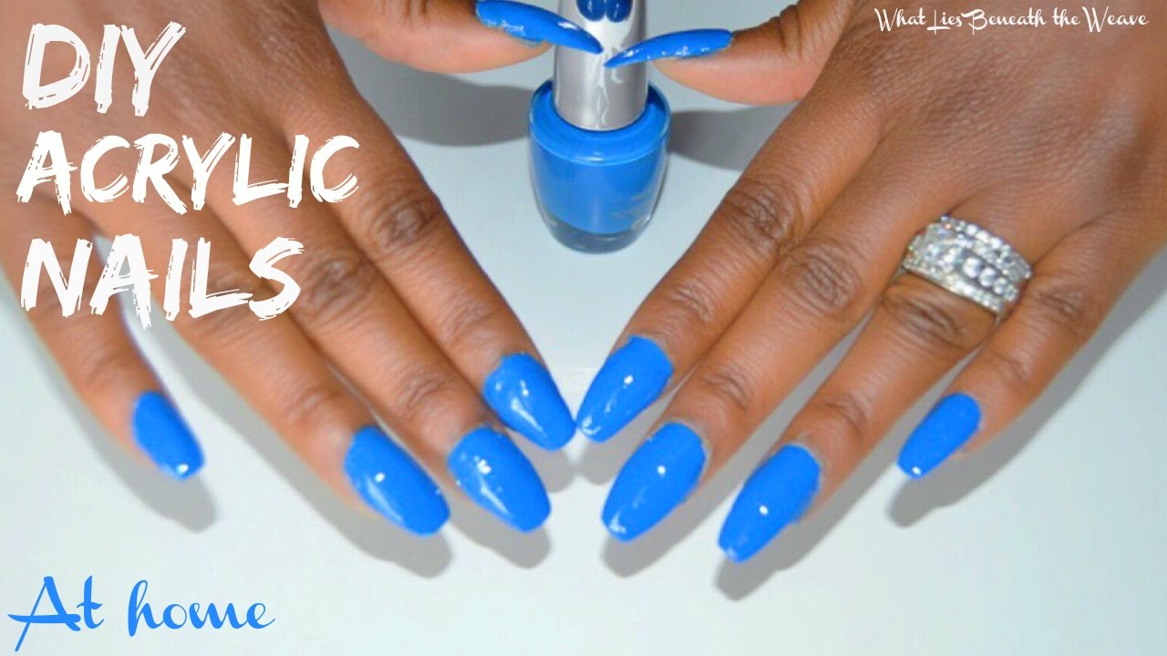 Acrylic Nails Step By Step For Beginners At Home - Home Rulend