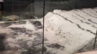 Landslide Simulation in the Coastal Lab