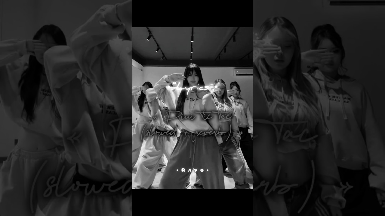 Piui tic tac (slowed + reverb) | TikTok Viral Trend ~