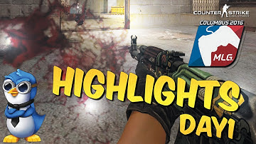 CS GO MLG COLUMBUS 2016 Highlights Day #1