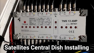 How To Amplifier Switch Satellite Dish Installing | ডিস এমপ্লিফায়ার