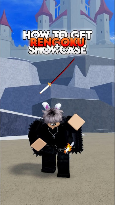 Rengoku Sword Drop Chance + Showcase - Blox Fruits 