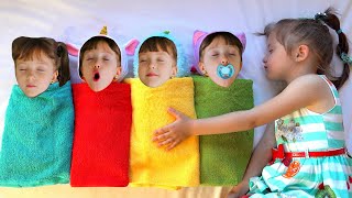 Are you sleeping brother John Nursery Rhymes Song for kids | Ksysha Plays with Dolls Ksysha Kids TV