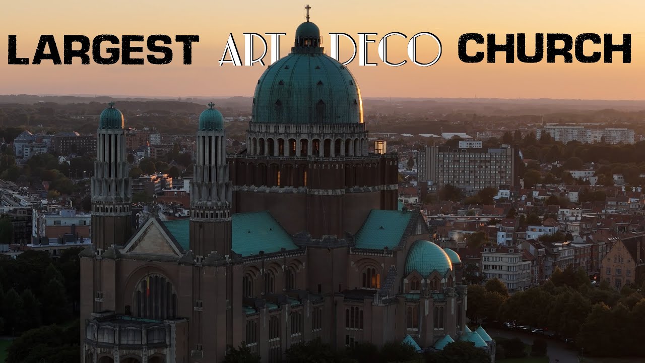 Brussels Koekelberg Basilica | 2023 Drone 4K