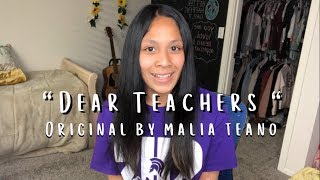 "Dear Teachers" | Original Song