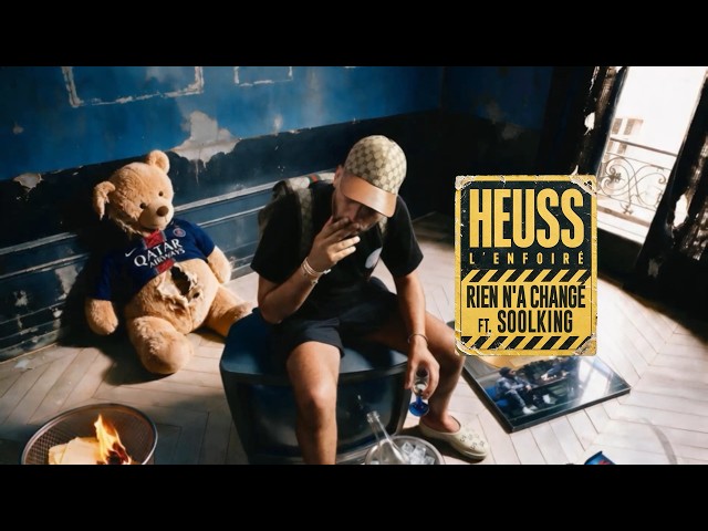 Heuss L'enfoiré (ft. Soolking) - RIen n'a changé (Visualizer)