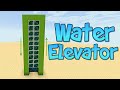 Extremely Simple Water Elevator in Minecraft! 2-Way Minecraft Bubble Column Elevator Tutorial