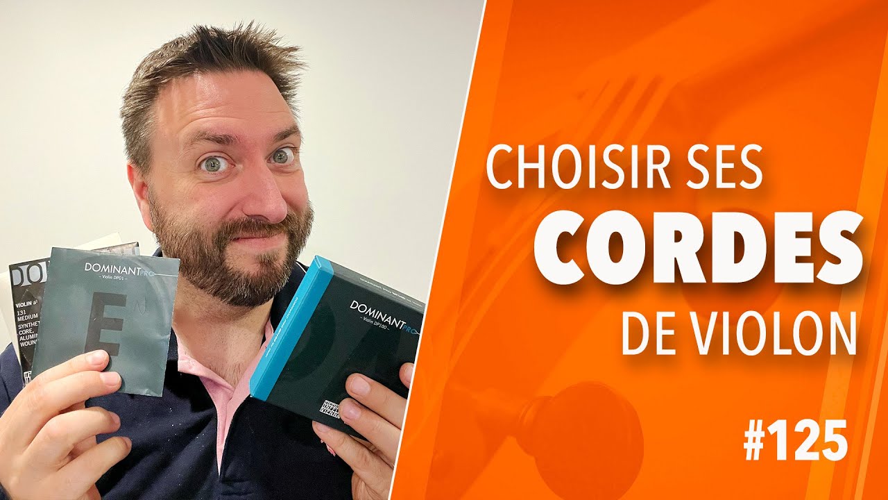 Cordes Pour Violon Theodore - Jeu 4/4, Noyau Acier, Son Clair Et Brillant