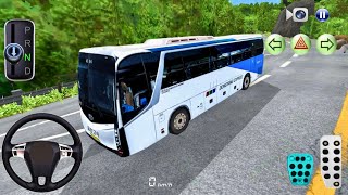 Luxury Express Bus Extreme Hill Road Challenge 😱 Dangerous Mountain Drive! | 3D Driving Class | screenshot 2