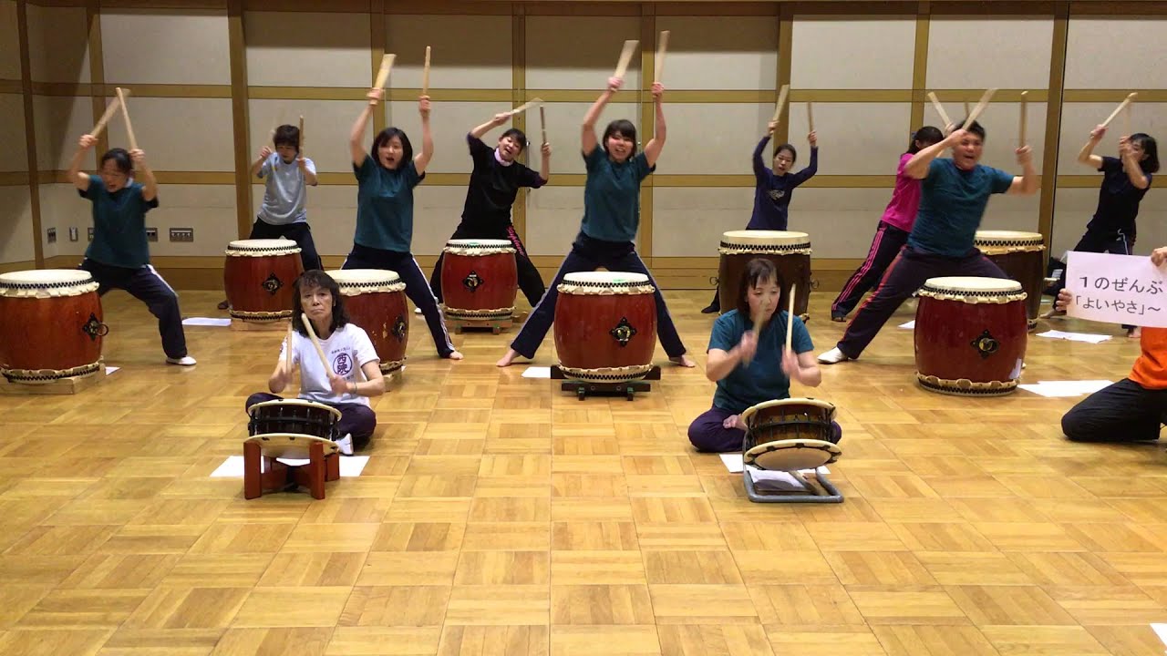 『祝打祭』３６５人大響演・演奏曲“本番バージョン！ 祝打！”～いわいだ！～デモ演奏　（和太鼓教育研究所１０周年イベント）