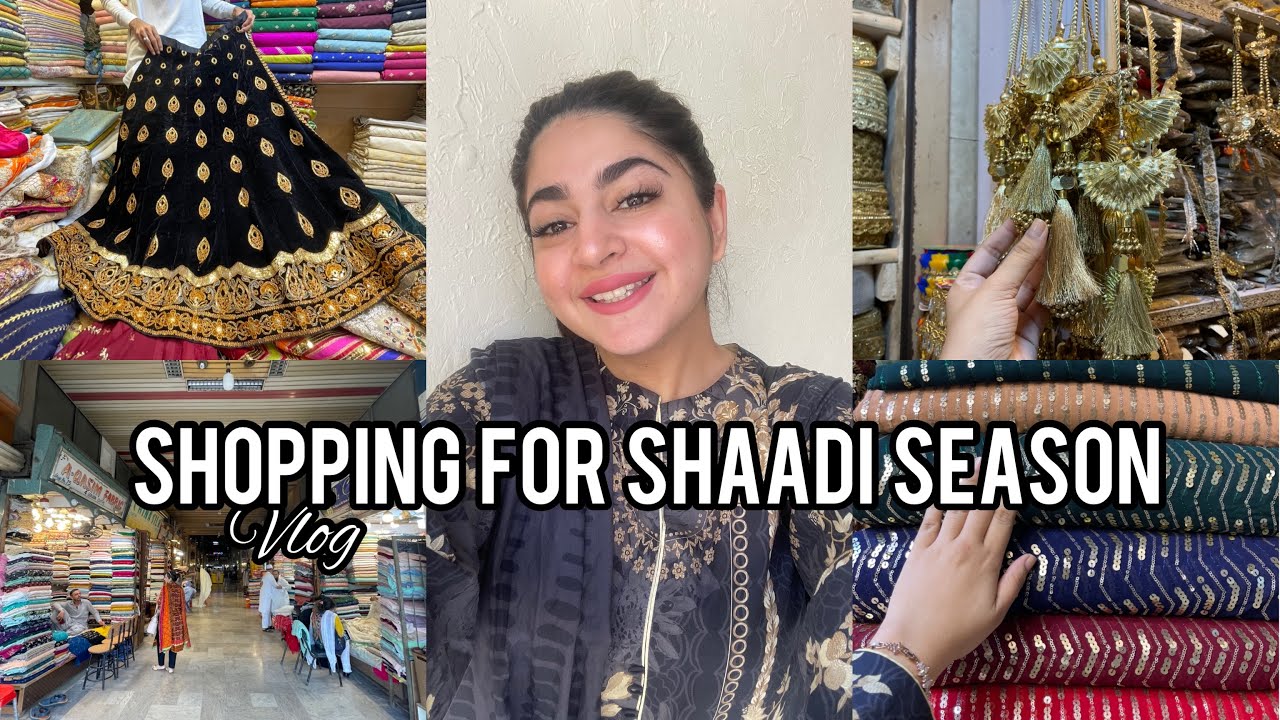 Local Clothes Market Shopping For Desi Shaadi Clothes GlossipsVlogs